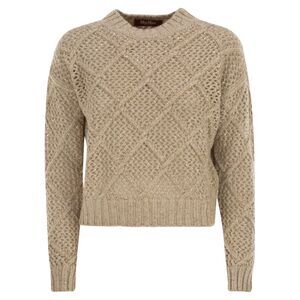 Maxmara Studio Women Ellade - Boxy Wool And Cashmere Jumper With Sequins